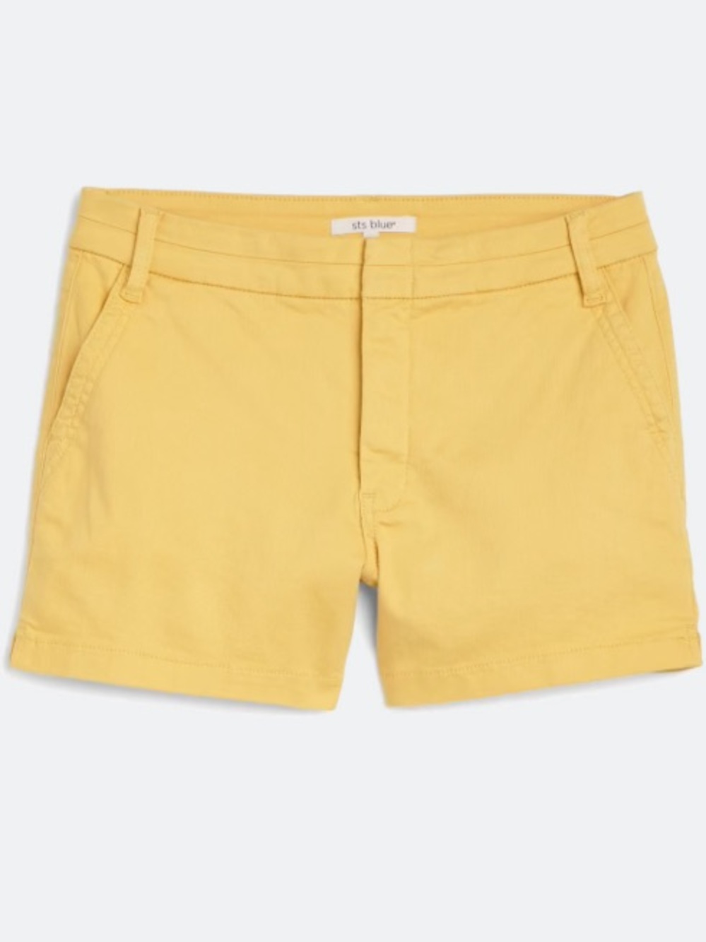 STS Blue Palmer High Rise Chino Short - Sunflower Yellow